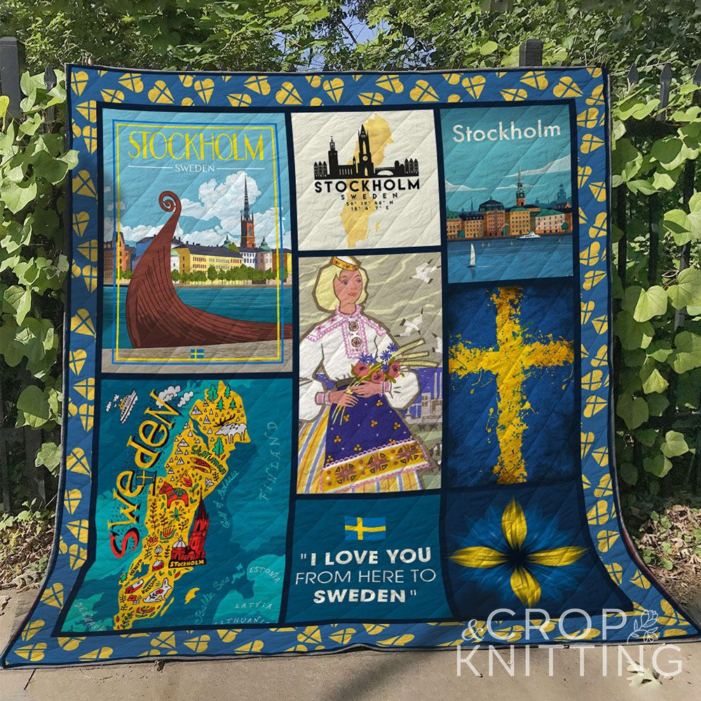 Sweden NG270618B Quilt Blanket