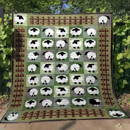 The Sheep PK270555 Quilt Blanket