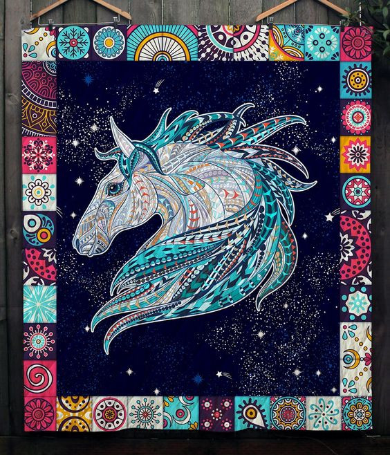 Unicorn CLA0710777Q Quilt Blanket