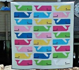 Whale CLP240671 Quilt Blanket