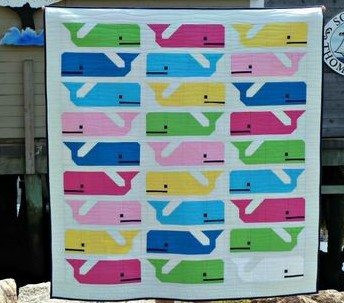 Whale CLP240671 Quilt Blanket