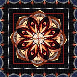 Vintage Rose CLA0810507Q Quilt Blanket