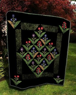 Winter Botanical TD19110013 Quilt Blanket