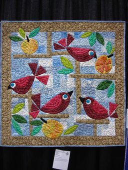 Red Birds CLA3010479Q Quilt Blanket