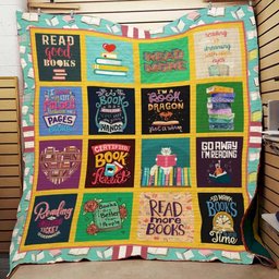 Read More Books CLD290625 Quilt Blanket