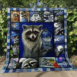 Raccoon BL150622 Quilt Blanket