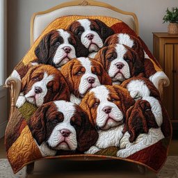 Saint Bernard TAI111124231 Quilt Blanket