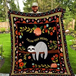 Sloth CLA3010491Q Quilt Blanket