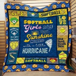Softball CLA1610755Q Quilt Blanket
