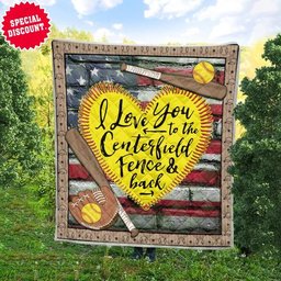 Softball Quilt Blanket CLH191001