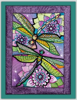Dragonfly CLA3010294Q Quilt Blanket