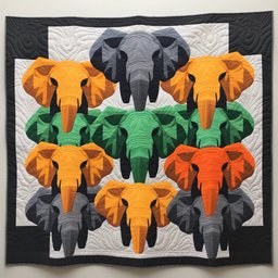 Elephant TAI14112326 Quilt Blanket