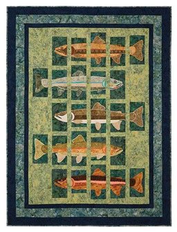 Fish CLM0910076 Quilt Blanket