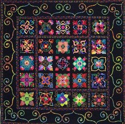 Flower CLA0710394Q Quilt Blanket