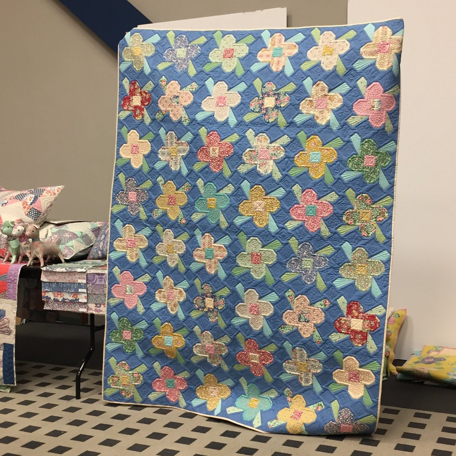 Flower CLM2011442 Quilt Blanket