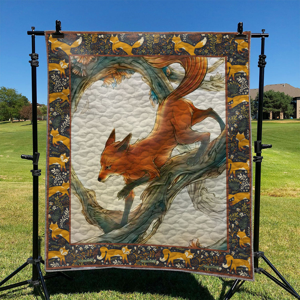 Fox TD2709387 Quilt Blanket