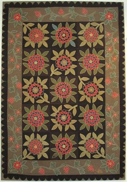 Flower CLA1210147Q Quilt Blanket