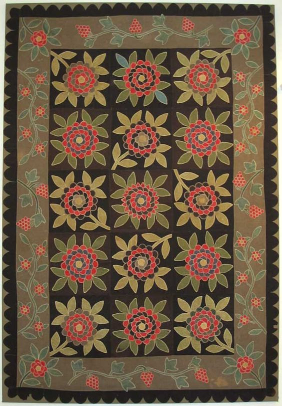 Flower CLA1210147Q Quilt Blanket