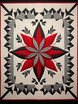 Flower Star BL10112348 Quilt Blanket