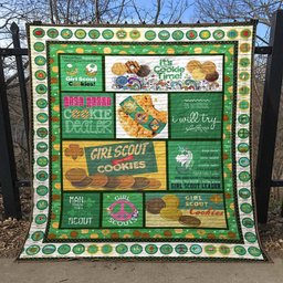 Girl Scout Cookie PKT240615 Quilt Blanket