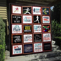 Go Running PKT200623 Quilt Blanket