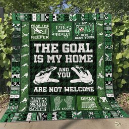 Goal Keeper VM040617 Quilt Blanket