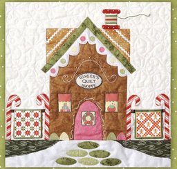 Gingerbread Quilt House CLT0211115H Quilt Blanket