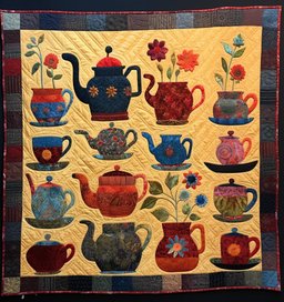 Teapot TAI260224014 Quilt Blanket