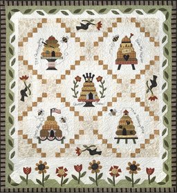 Honey Bee Lane Beehive CLA0211556Q Quilt Blanket