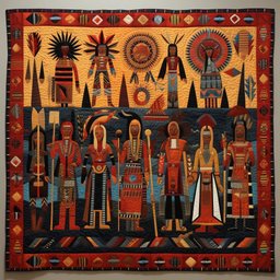 Native Tribal BL9112364 Quilt Blanket