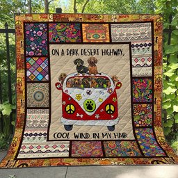 Hippie BI090702B TBG Quilt Blanket