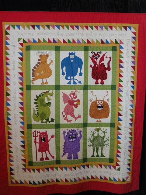 Monsters CLA0611561Q Quilt Blanket