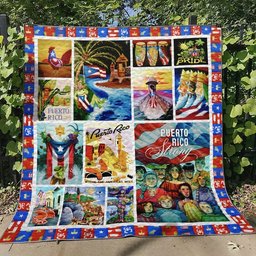 Puerto Rico HM010713 Quilt Blanket