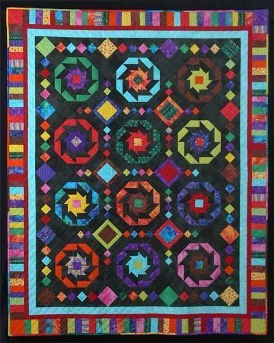 Almost Amish Sprockets CLM240657 Quilt Blanket