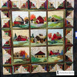 Barn House CLM0711014 Quilt Blanket