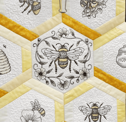 Bee CLM30110069Q Quilt Blanket
