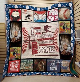 Baseball Christian CLT1111013H Quilt Blanket