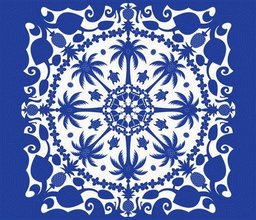 Blue Turtle Hawaiian CLA0611087Q Quilt Blanket