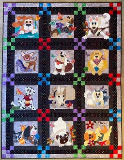 Dogs CLA05012303 Quilt Blanket