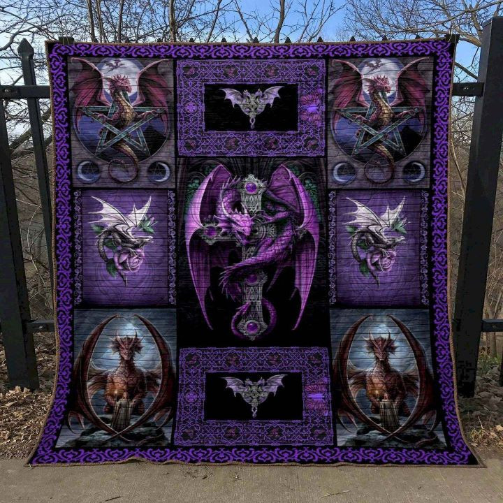 Dragon Cross 160505 Quilt Blanket