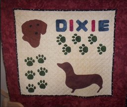 Dachshund CLA2210158Q Quilt Blanket