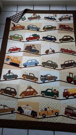 Car CLA05012333 Quilt Blanket