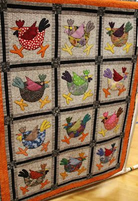 Chicken CLA0710230Q Quilt Blanket