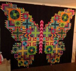 Butterfly CLA1110041Q Quilt Blanket