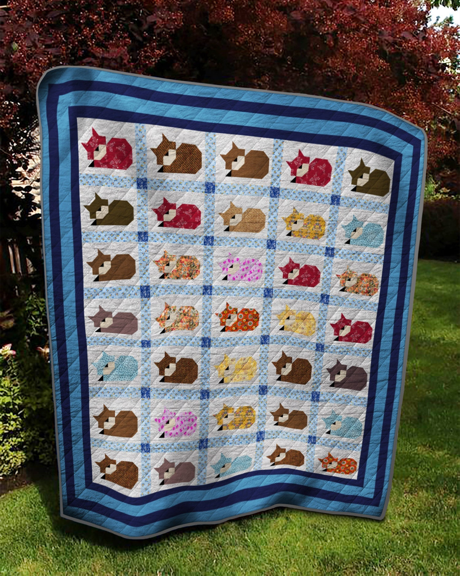Cat TD13110536 Quilt Blanket
