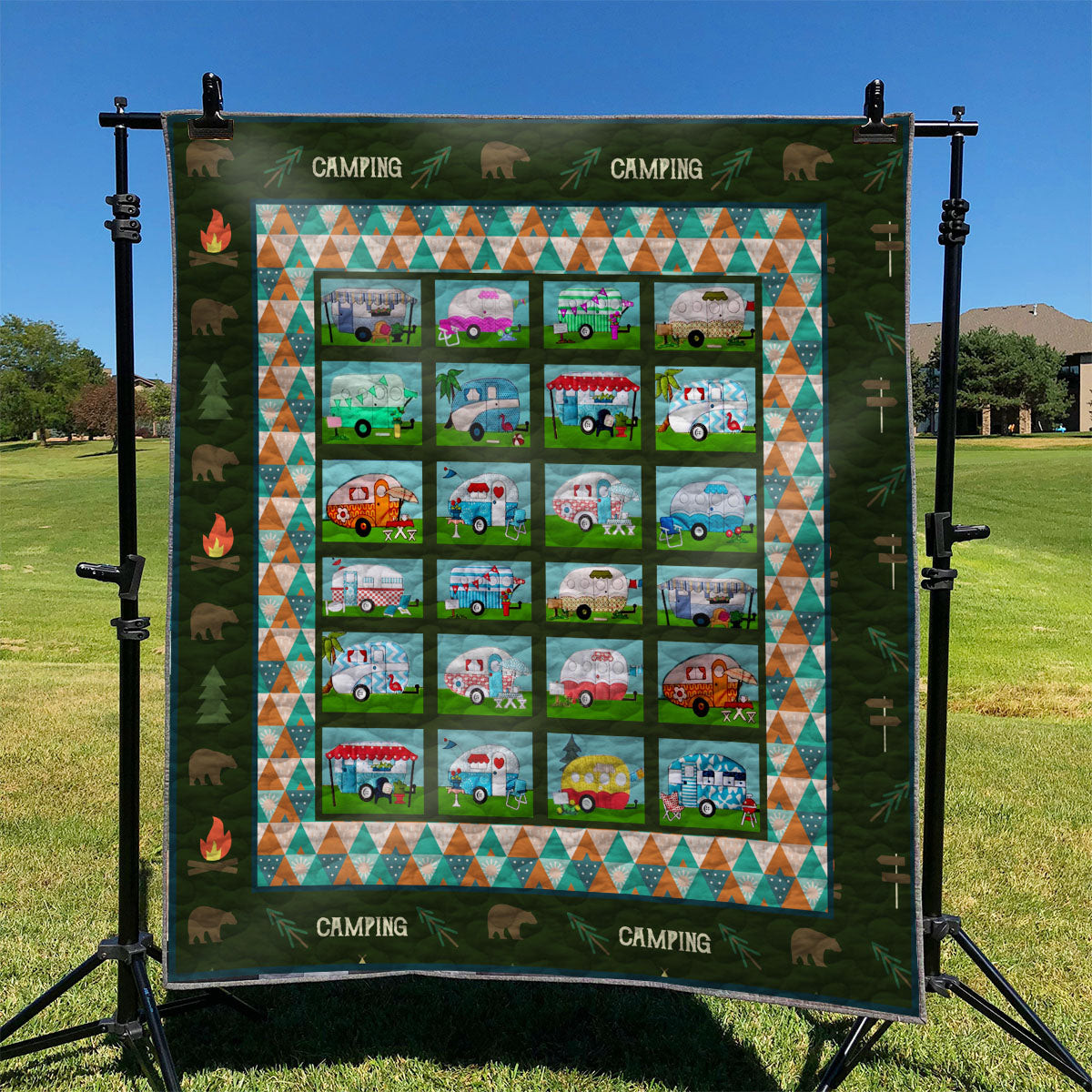 Camping TD2709137 Quilt Blanket