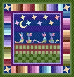 Cats CLA0411199Q Quilt Blanket