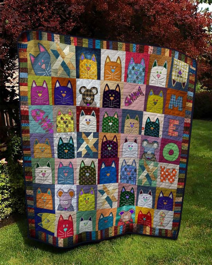 Cat TL140505 Quilt Blanket