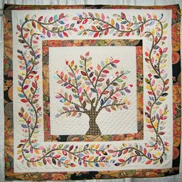 Colorful Tree CLD250675 Quilt Blanket