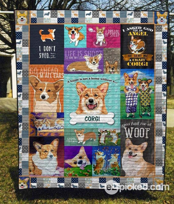 Corgi Lover CLT170615 Quilt Blanket